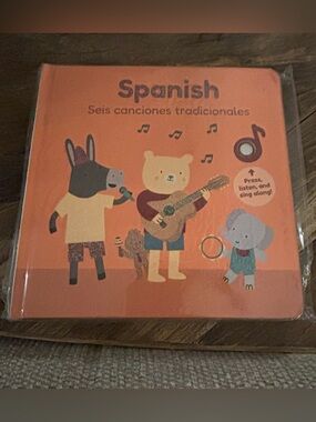 Cali’s Books Musical Board Book: Spanish- 6 traditional songs